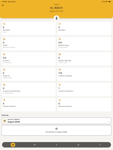 RDI Sales iPad screenshot