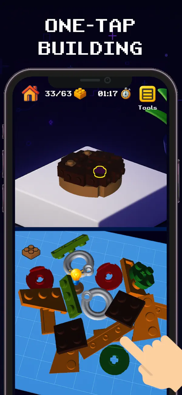 #5. BRIX - Constructor 3D (iOS) Podle: NewPubCo, Inc