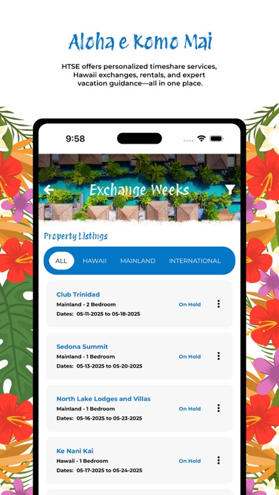 Screenshot #3 pour Hawaii Time Share Exchange