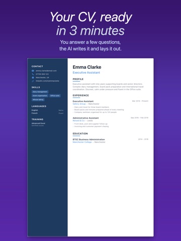 BookyAI iPad screenshot