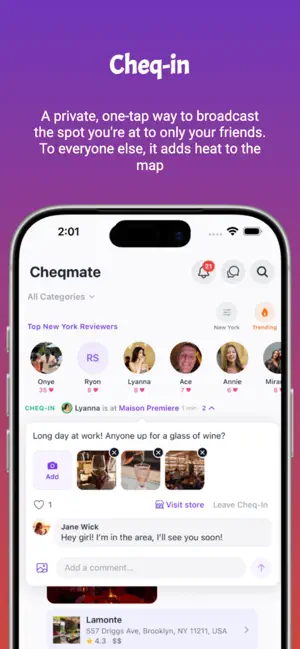 Cheqmate: Your City's Pulse screenshot 3