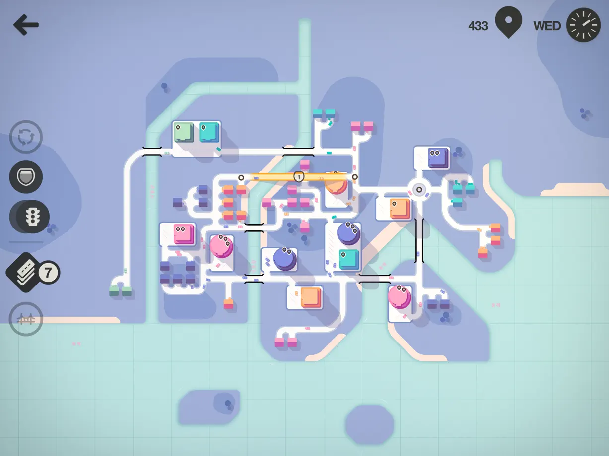 Mini Motorways iPad screenshot 6