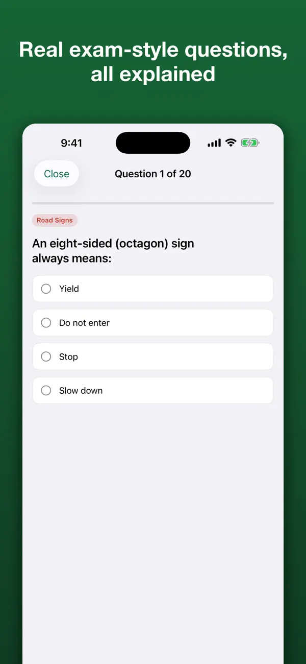 Screenshot #2 pour Permit Prep: DMV Test Prep