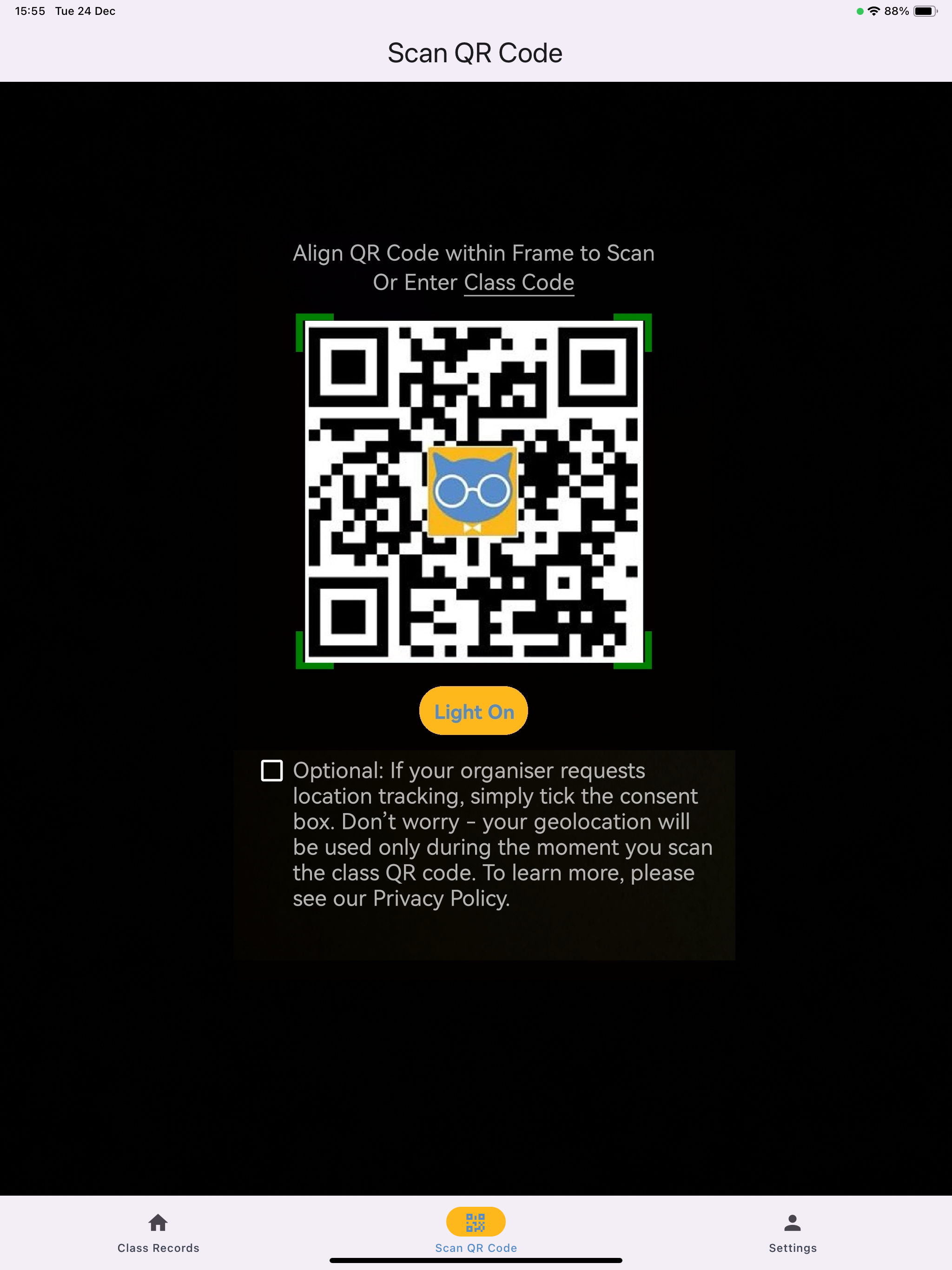 CATQR Class Attendance Tracker screenshot 4