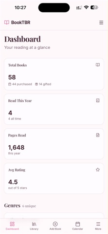 BookTBR Screenshot 1 of 4