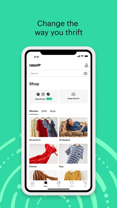 ThredUp: Online Thrift Store Screenshot