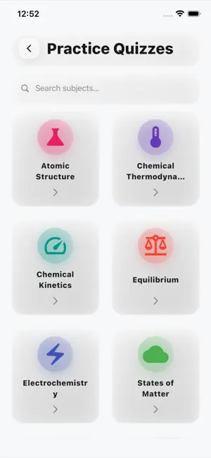 Physical Chemistry Practice screenshot 2