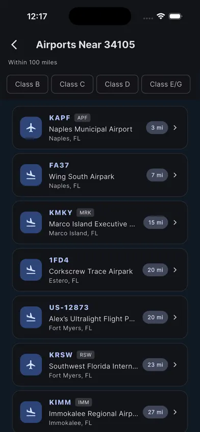 AirportData screenshot 2