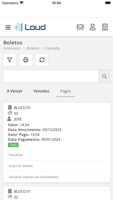 Loud Condomínios Screenshot