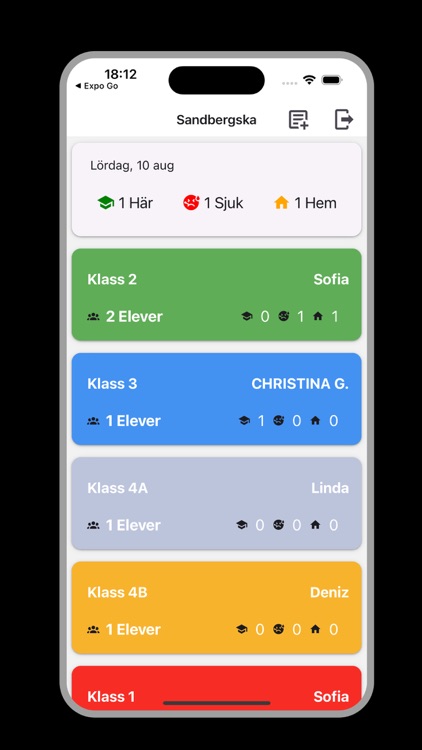 Class Student Atendance Trackr