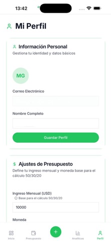 CalmaFinance screenshot