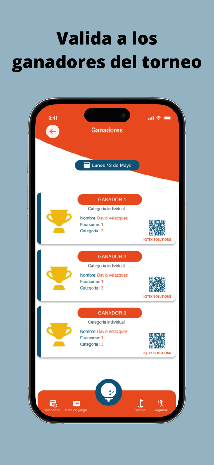 Fundación iQtek golf