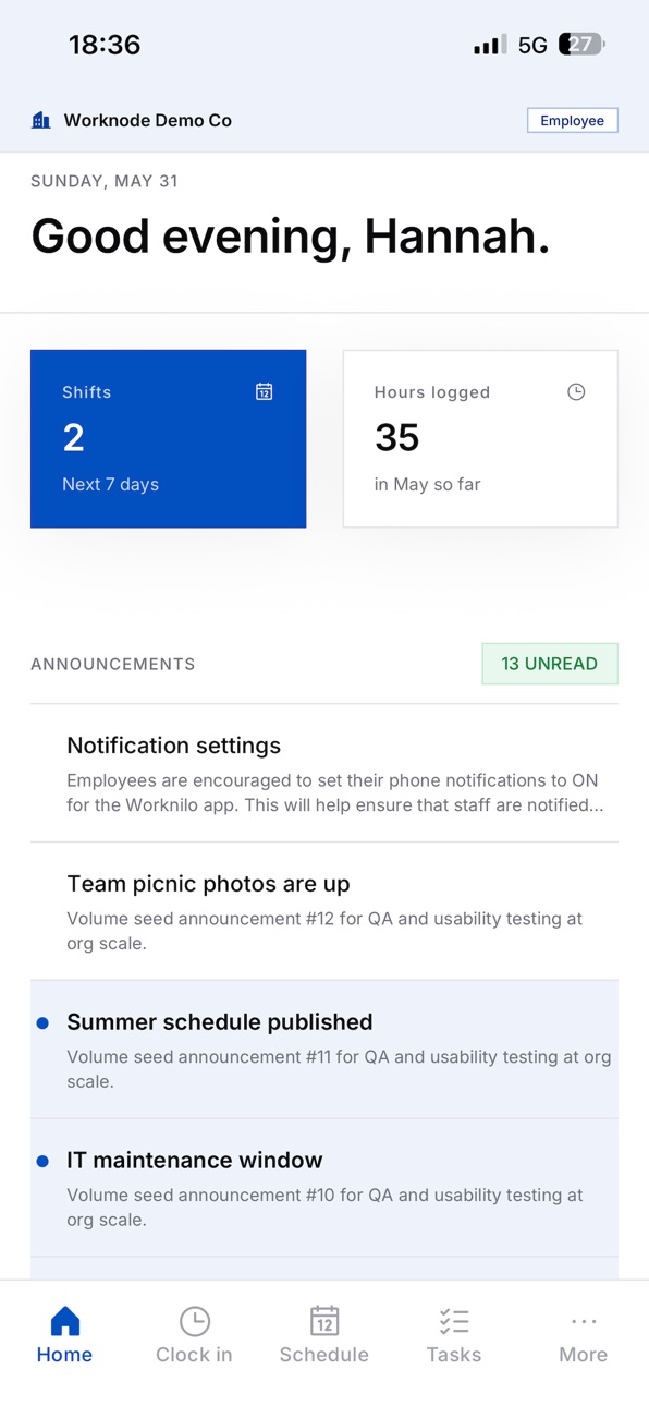 iPhone screenshot