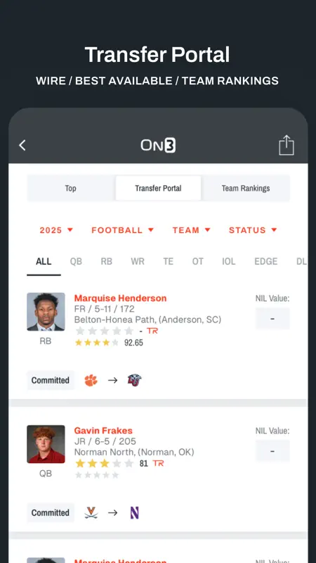 On3 App screenshot 5 of 7