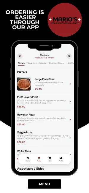 Mario's Restaurant Bakery screenshot 4
