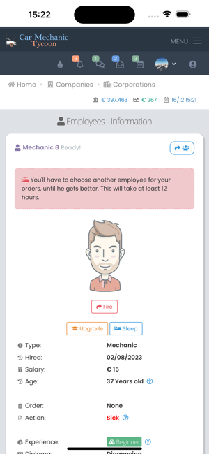 Car Mechanic Tycoon Screenshot