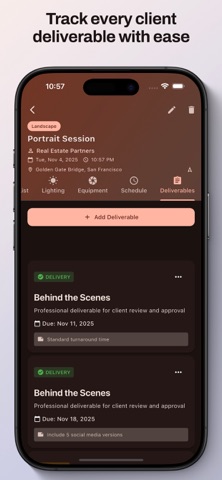 Shotlist Companion screenshot