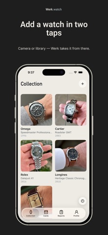 Werk - Watch Collection iPhone screenshot