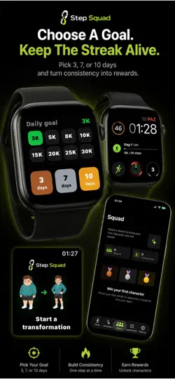 Screenshot von Step Squad Go auf dem iPhone 3