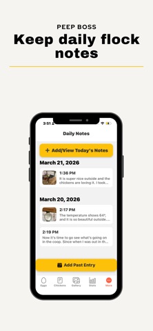 Peep Boss: Chicken Tracker Screenshot 7 of 10