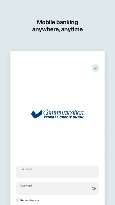 Screenshot 1 of CFCU Mobile App