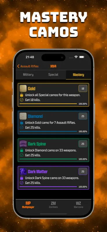BO6 Camo Tracker screenshot 5 of 8