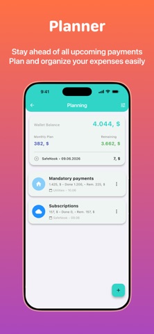 SafeNook: Expense Tracker App Screenshot 2 of 9