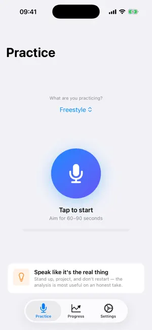 Speaking Coach: Filler Words screenshot 2
