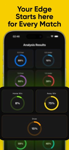 KickOdds - AI Match Odds Screenshot 3 of 3