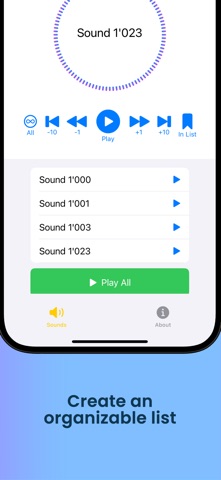 Phone System Sound Browser screenshot