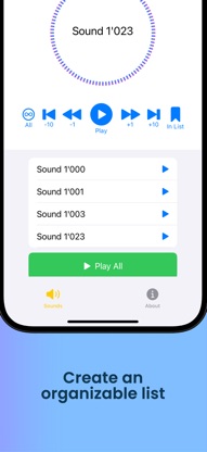 Phone System Sound Browser screenshot 2