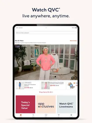 QVC for Tablet (US) screenshot 3