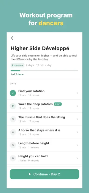 VolaFit-ballet barre workout screenshot 4