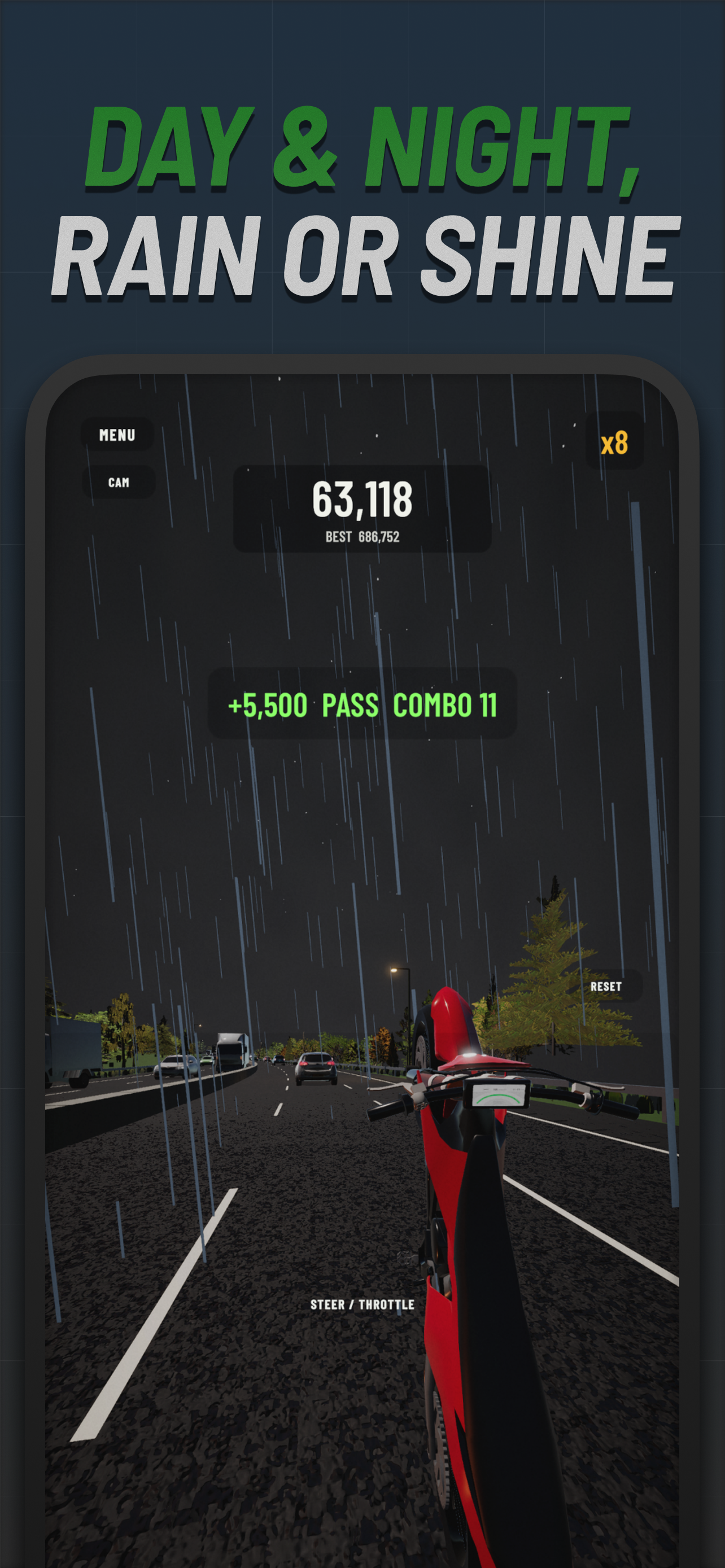 Wheelie Run screenshot 6