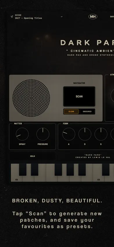 Dark Park - Cinematic Synth screenshot 2