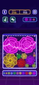 Flower Merge: Glow Blossom screenshot #4 for iPhone