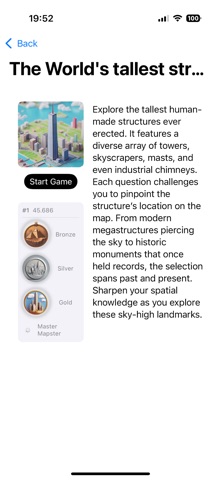 MapsterMind! iPhone screenshot
