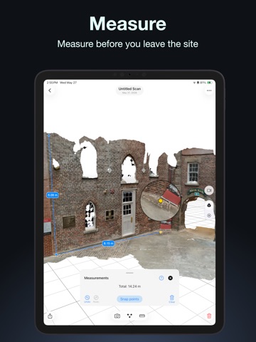 Modelar - 3D LiDAR Scanner iPad screenshot