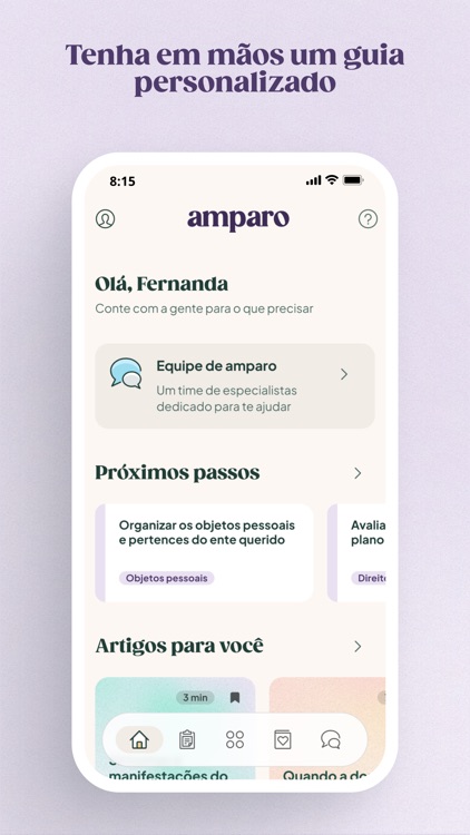 Amparo - Para Famílias em Luto