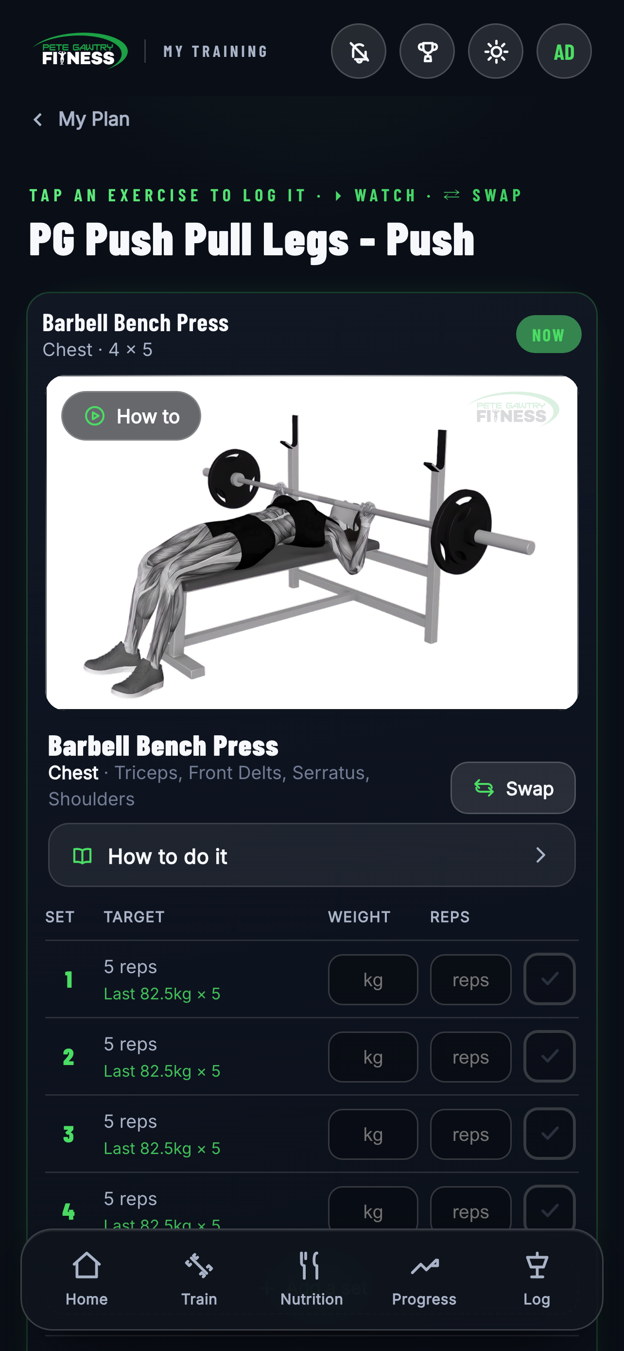 Pete Gawtry Fitness screenshot 4