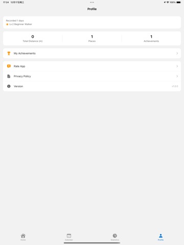 Time Trace：Pedometer&Workouts iPad screenshot