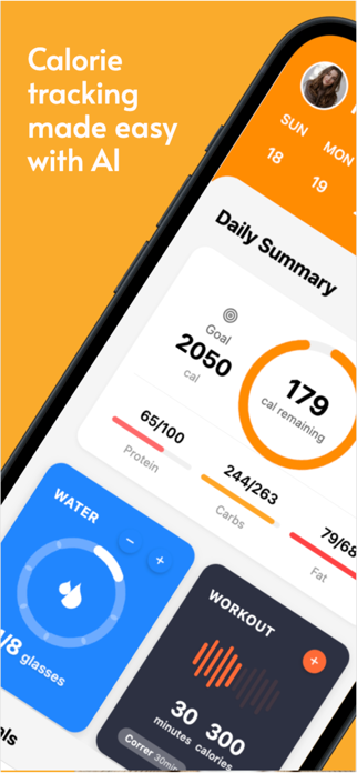 EatSmart:AI Calorie Tracker Screenshot 1 of 6