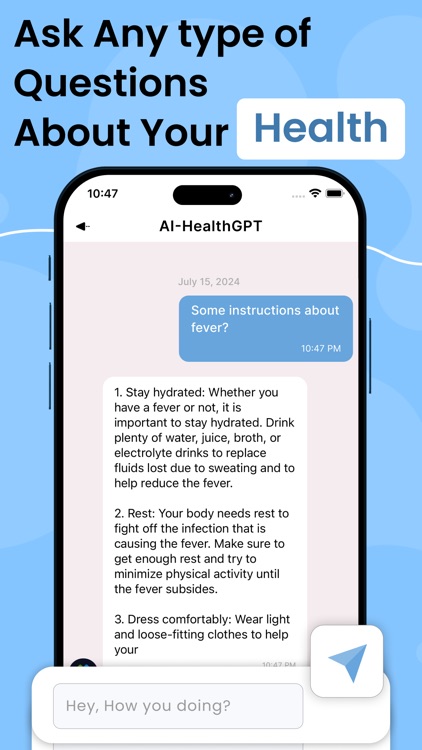 Chatbot AI - Healthcare screenshot-3