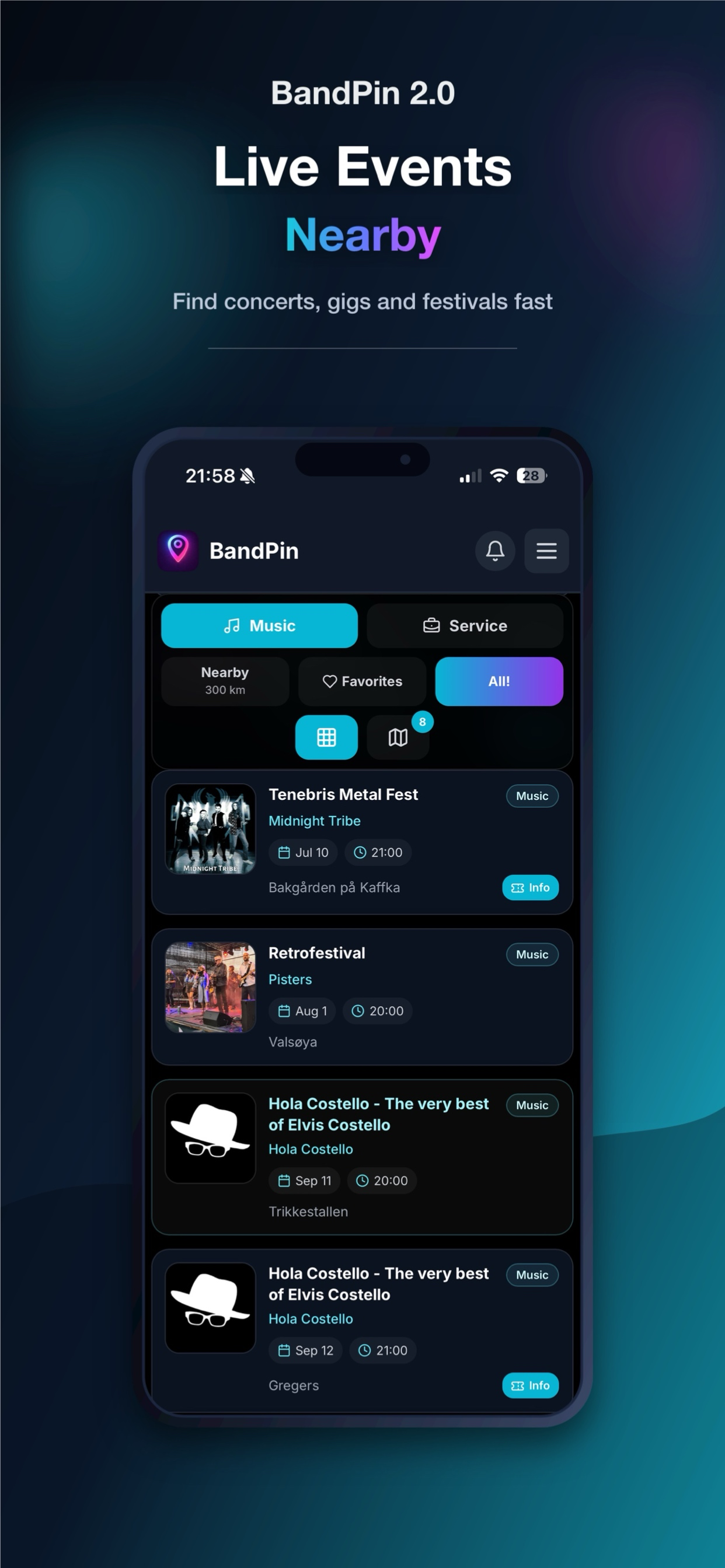 BandPin screenshot 4
