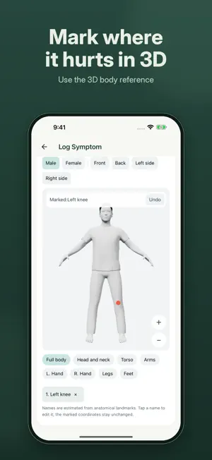 Muqi Pain Journal & Tracker screenshot 3