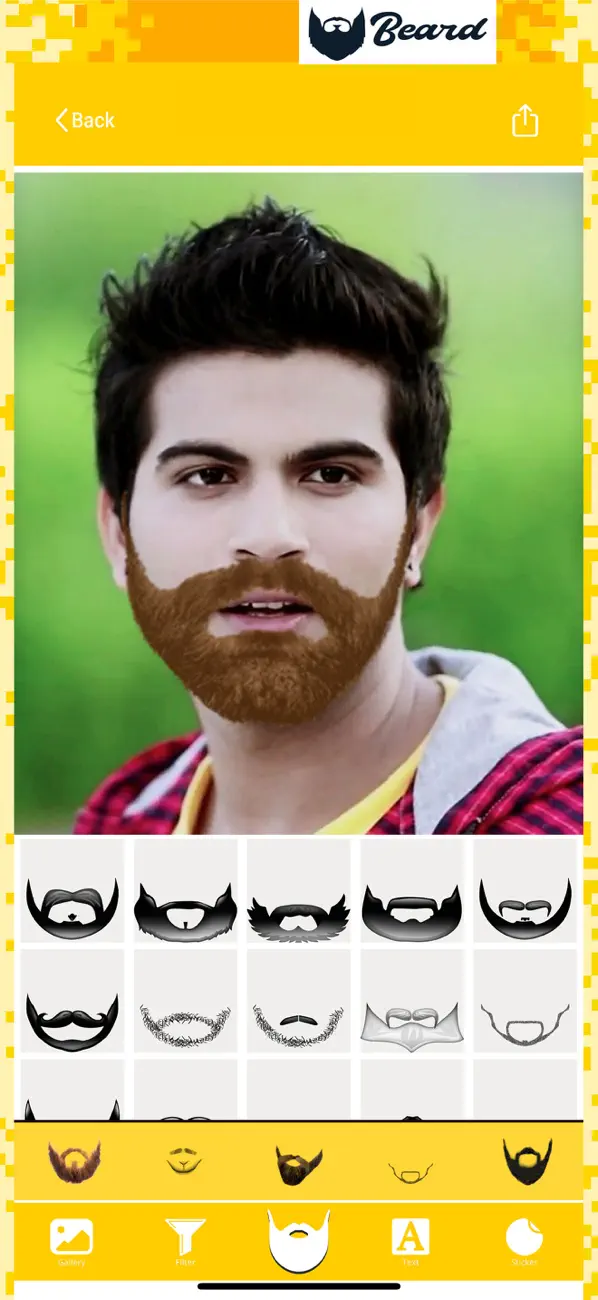 Screenshot #3 pour Beard Salon : Mustache Camera