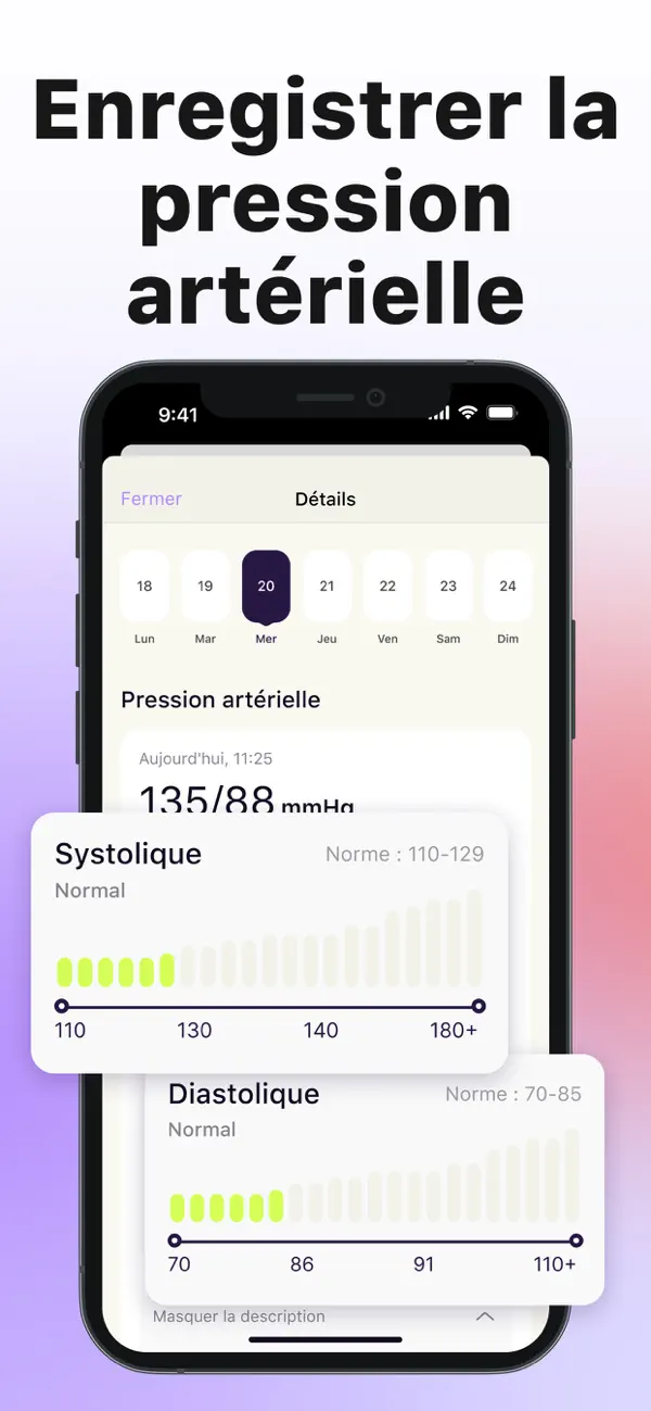 Screenshot #3 pour Rythme, Tension cardiaque