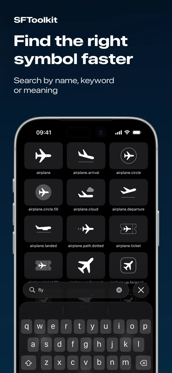 Screenshot #1 pour SFToolkit: SF Symbols Browser