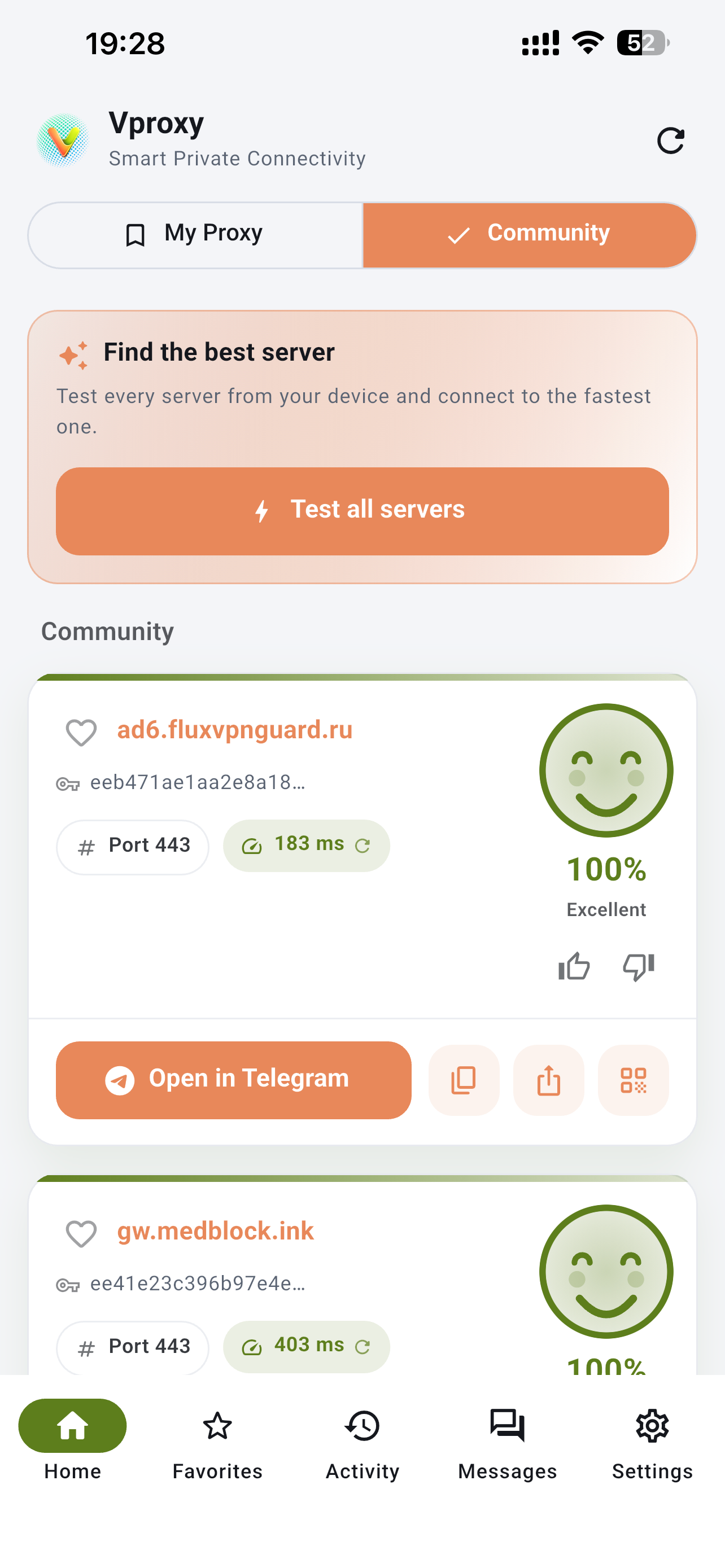 Vproxy screenshot 2