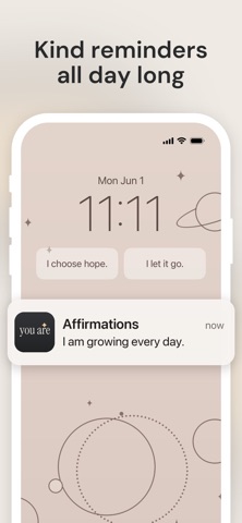 Words Of Affirmation & Quotes iPhone screenshot